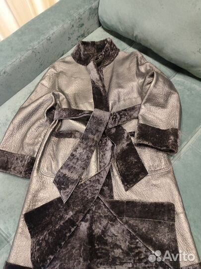 Шубка дублёнка двухсторонняя
