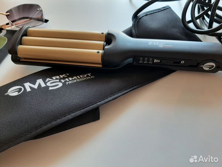 Плойка для волос волна новая Mark Shmidt + чехол