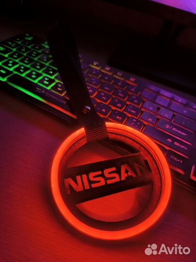 Неоновые цурикавы с маркой автомобиля