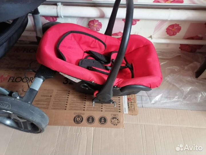 Коляска 3 в 1+автокресло
