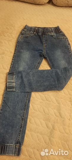 Джинсы джоггеры на мальчика 152 см
