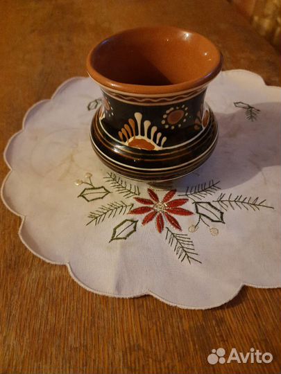 Винтажная вазочка из керамики