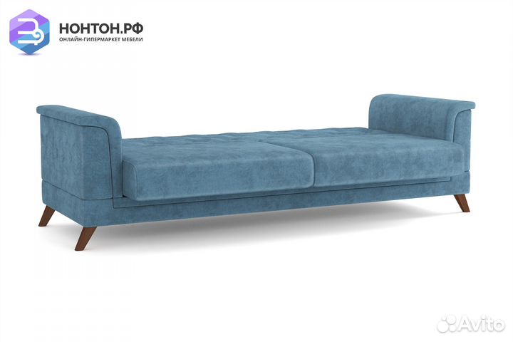 Диван книжка Амарант бирюзовый