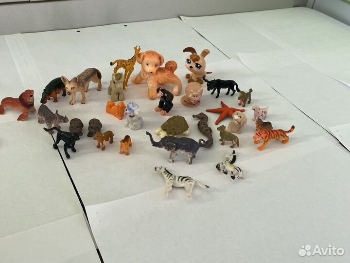 Игрушки киндер и животные