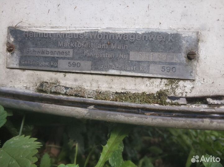 Прицеп-дача Knaus 370, 1970