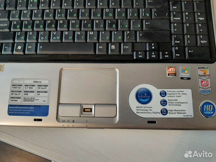 Ноутбук asus