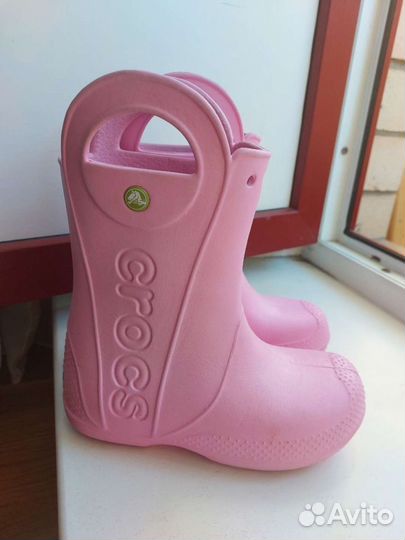 Резиновые сапоги crocs j1