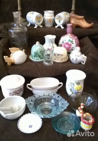 Чайники, кружки, солонки, соусники- СССР