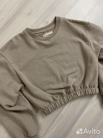 Укороченный свитшот Pull&Bear размер S