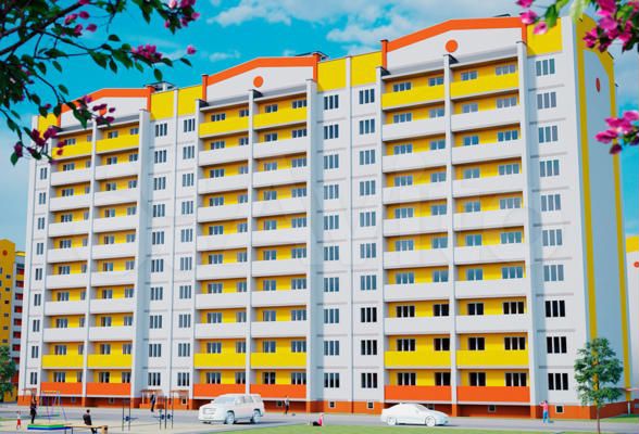 2-к. квартира, 66,4 м², 6/10 эт.