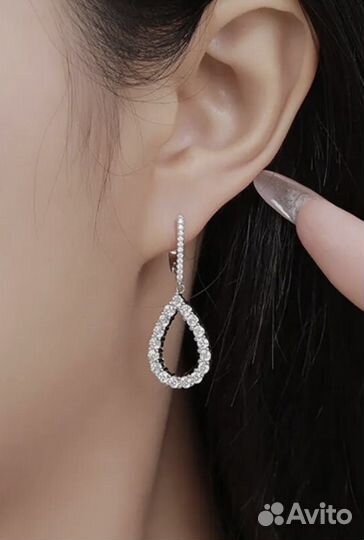 Муассанит мужское кольцо 3 ct печатка перстень