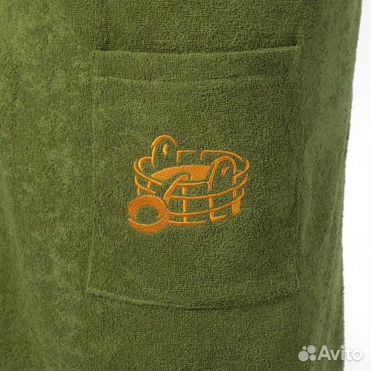 Килт(юбка) мужской махровый, с карманом, 70х150 тё