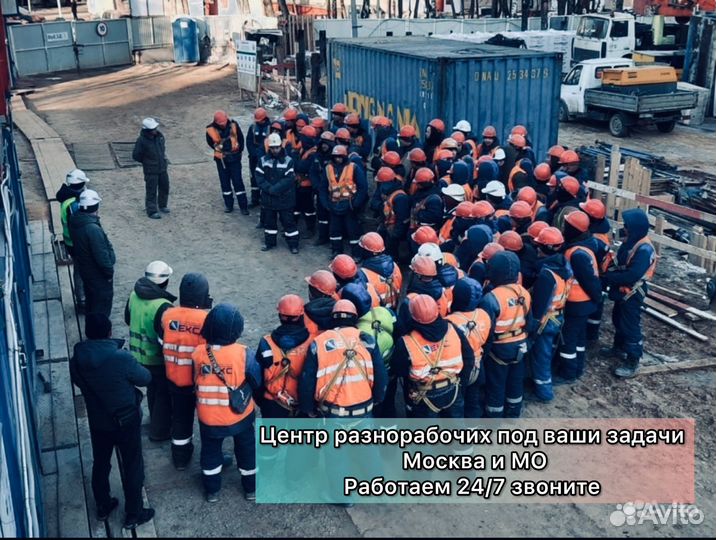 Трезвые разнорабочие для частных лиц ООО и ИП