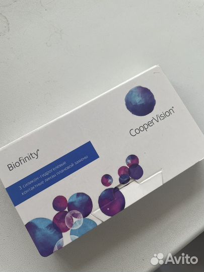 Линзы контактные +3.25