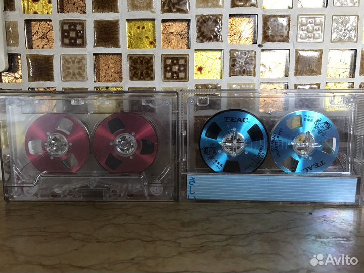 Аудиокассеты с катушками Teac и др