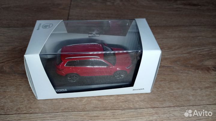 Модель автомобиля Skoda Kodiaq Red Velvet