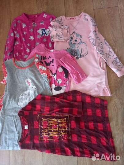 Пакет вещей для девочки 118-122