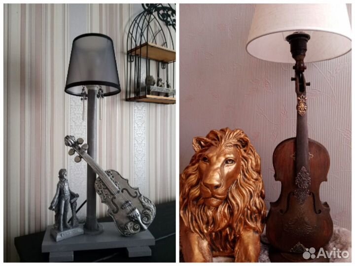 Сюжетные настольные лампы