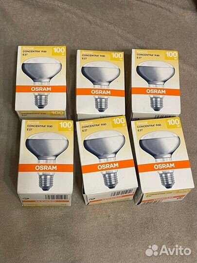 Лампа накаливания Osram 100w