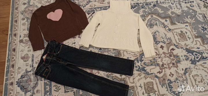 Вещи пакетом на девочку 100-104