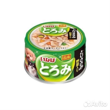 Inaba тороми жб 80г в бульоне куриное филе с овоща