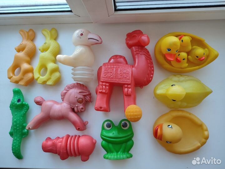 Пластмассовые игрушки СССР