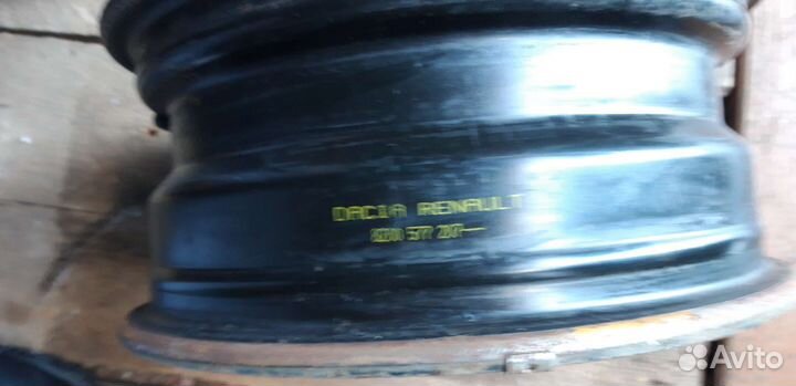 Диск R15 1шт, на логан, ларгус, весту