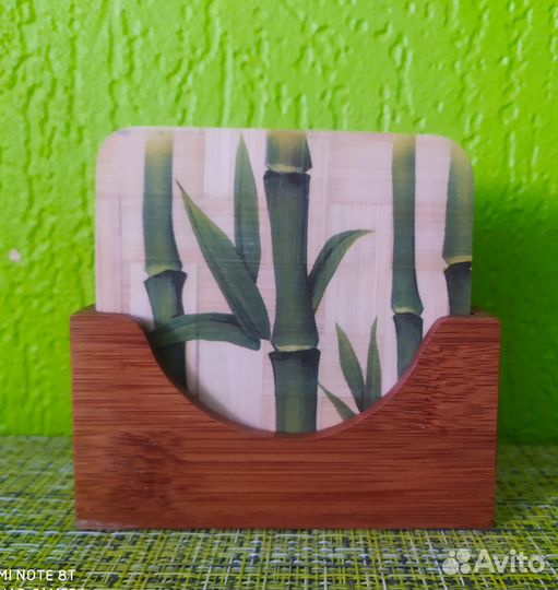 Набор подставок (бамбук)