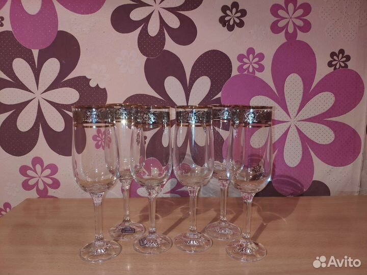 Фужеры и бокалы