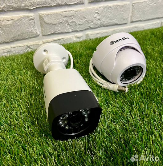 Комплект видеонаблюдения на 2 камеры