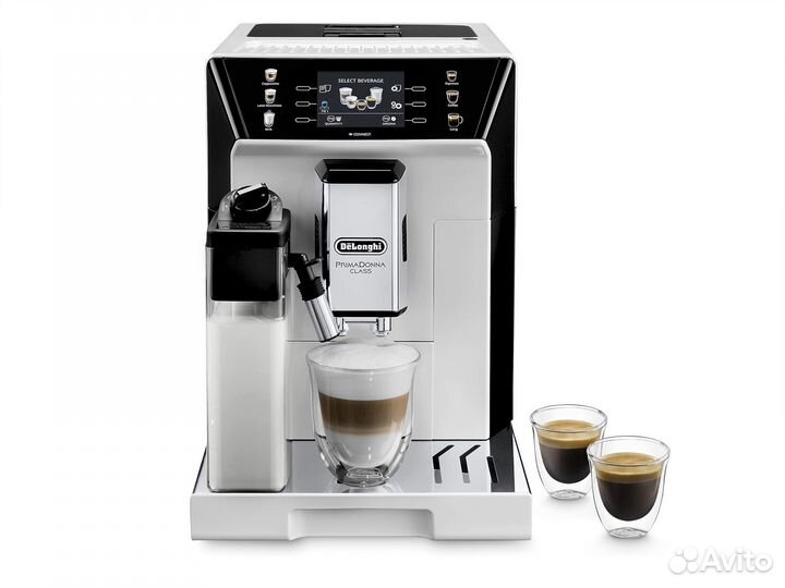 Кофемашина DeLonghi PrimaDonna Class ecam550.65.w