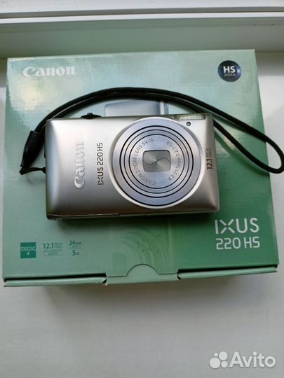Цифровой фотоаппарат Canon ixus 220HS