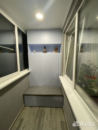 Шкаф для балкона под ключ