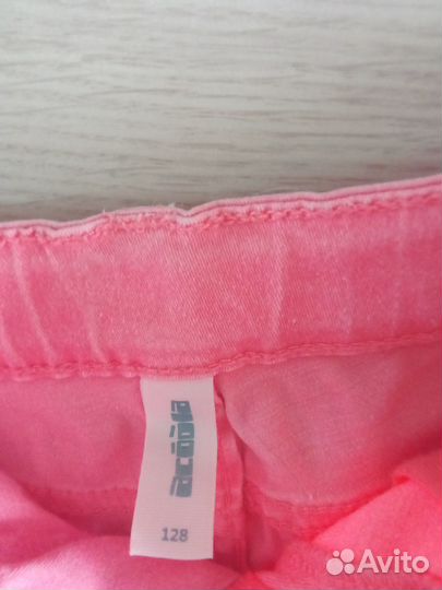 Шорты для девочки на рост 122 - 128