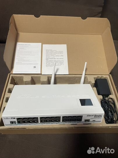 Коммутатор mikrotik crs125-24g-1s-2hnd-in