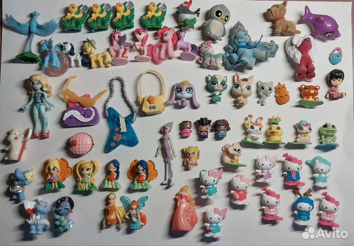 Игрушки из киндеров лотом или поштучно