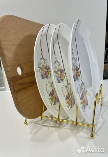 Держатель для тарелок крышек. Подставка для ложек