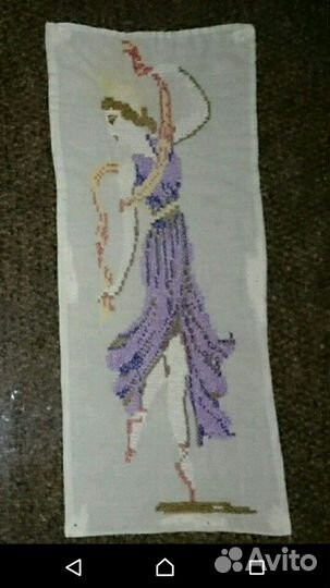 Картины вышитые в 1950 годах