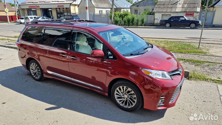 Багажник на крышу Toyota Sienna (Тойота Сиенна)