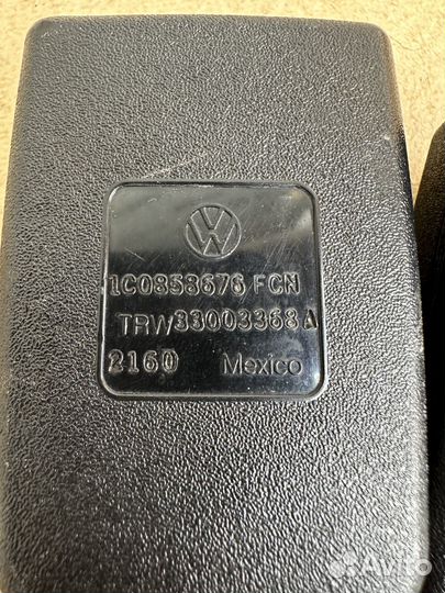 Ответная часть ремня безопасности VW New Beetle A4