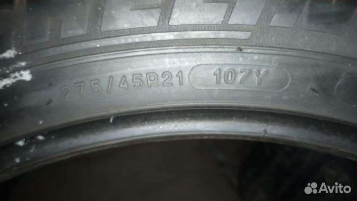 Michelin Pilot Sport 3 275/45 R21 и 315/40 R21 Y