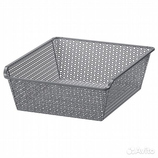 2 новые корзины с резным рисунком 50 x 58 см IKEA