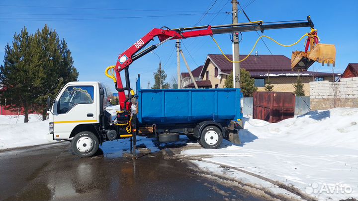 Isuzu NQR71 с КМУ, 2007