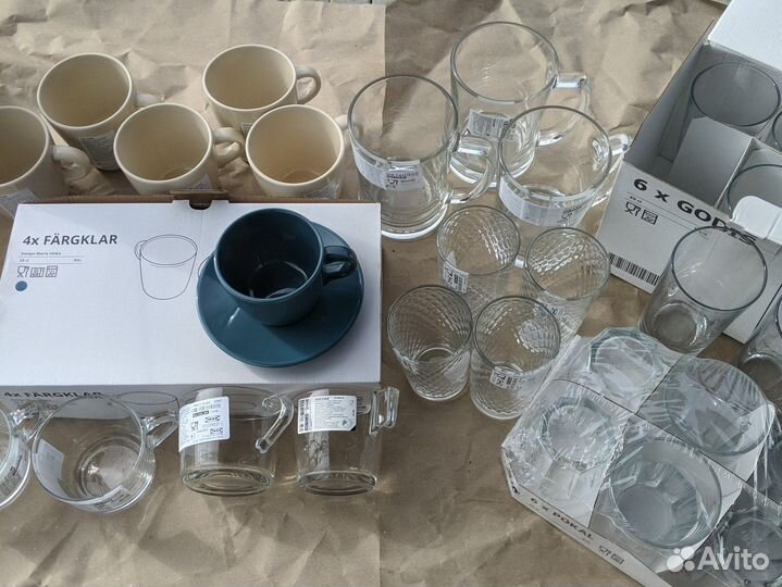 IKEA стакан/кружка/чайные пары