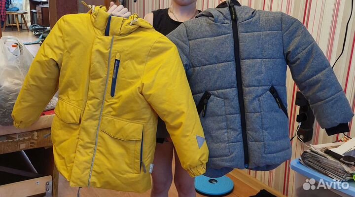 6 пакетов с вещами