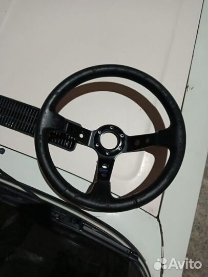 Спортивный руль на ваз