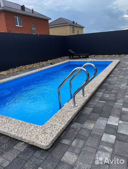 Полипропиленовый бассейн 7м*3м*1,5м