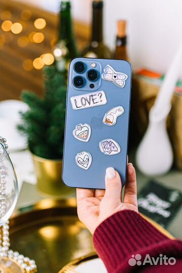 3D стикеры для телефона микс оптом