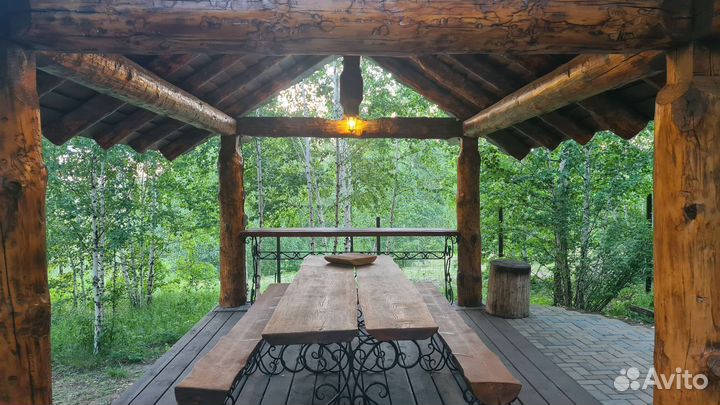 Аренда беседки с мангалом