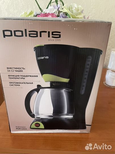 Кофеварка капельная Polaris 1211
